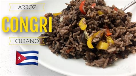 Arroz Congri Cubano Receta