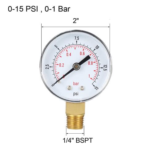 Pressure Vacuum Npt Male With Brass Internals For Air Compressor