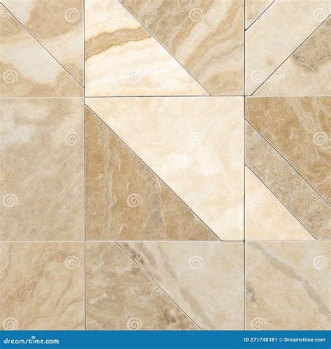 Travertine Texture Background Beige Marble Surface Natural Travertine