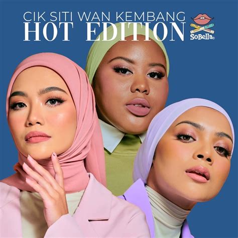 Sobella Hot Edition Liquid Lipstick Cik Siti Wan Kembang Walinong Sari My Bff Nude Teddy