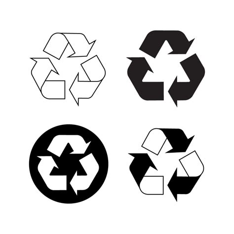 Free Download Recyclable Recycling Logo Recycle Logo Vector Free