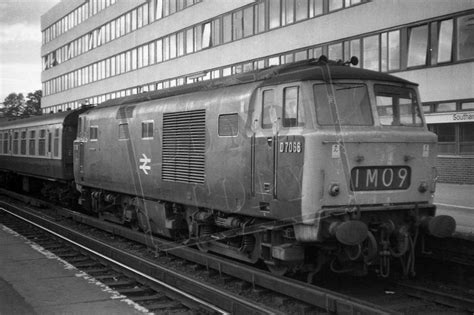 British Railway Photographs Class 35 Hymek Mono