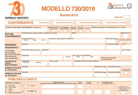 730 Precompilato Istruzioni Come Accedere Compilazione Assistita
