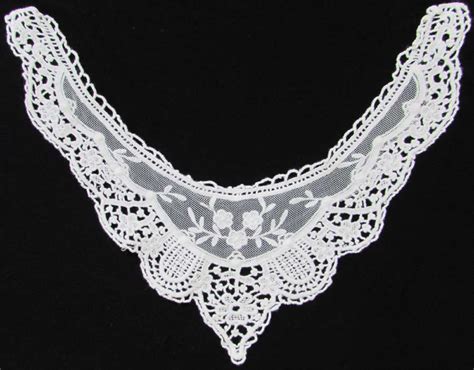 11 X 9 Cotton Venise Lace Yoke White