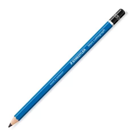 Lapiz Negro Staedtler Lumograph Mars B Grafito Dibujo