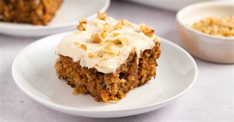 Moist Carrot Cake with Cream Cheese Frosting - Insanely Good