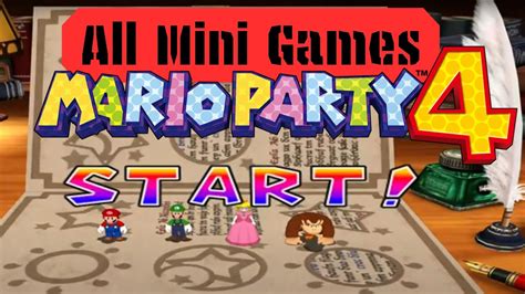 Mario Party All Minigames Youtube