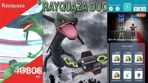 🐉rayquaza Duo Vs 2 🐉 Cómo Derrotar A Rayquaza 🐉 Duo Legendary Rayquaza