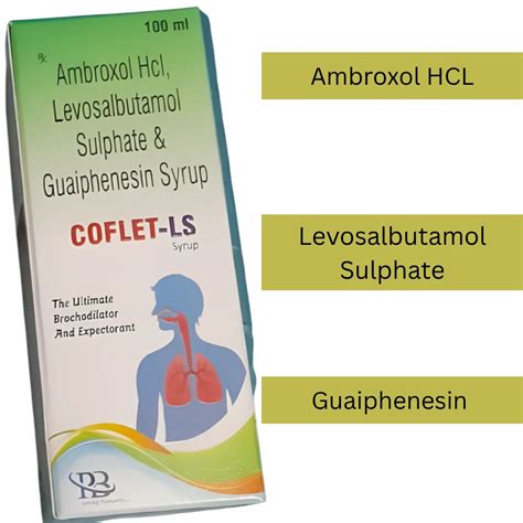 ambroxol hcl levosalbutamol sulphate guaiphenesin coflet ls syrup