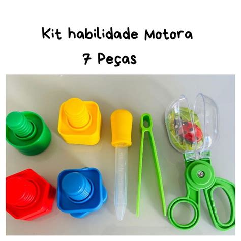 Kit Brinquedos Para Habilidade Motora Fina Elo7