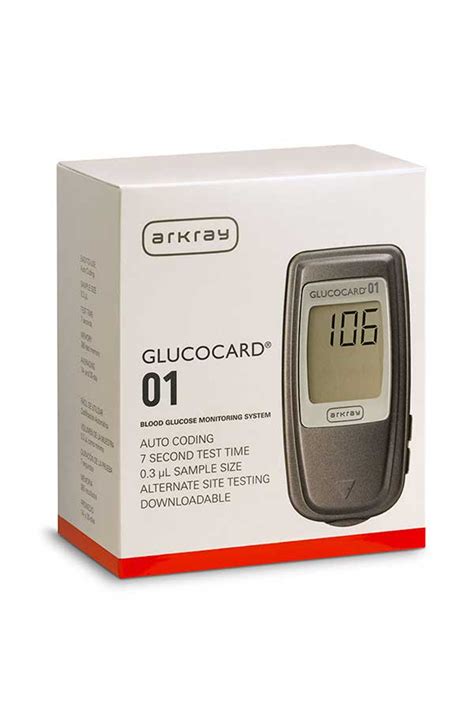 ARKRAY GLUCOCARD 01 GLUCOSE METER - Diabetic Outlet