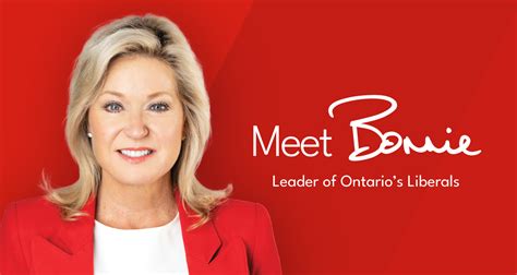 Bonnie Crombie Leader Of Ontario’s Liberals Ontario Liberal Party