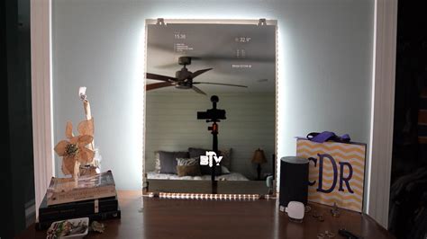 Diy Smart Mirror V20 Magic Mirror Build Youtube