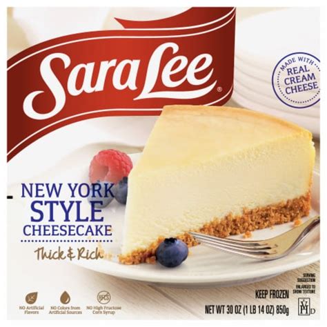 Sara Lee New York Style Cheesecake 30 Oz Frys Food Stores