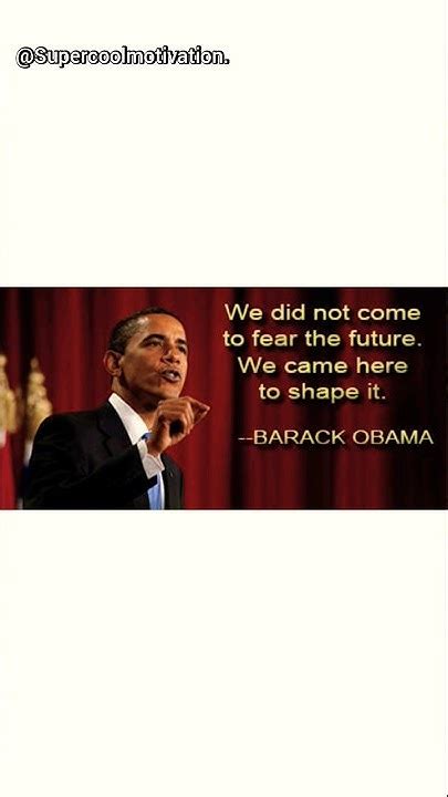 Barack Obama Quotes 🔥 To Inspire Shorts Quotes Motivation Viral