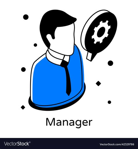 Manager Royalty Free Vector Image - VectorStock