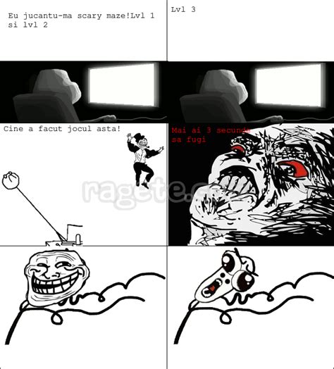 Scary maze – Meme & Rage Comics Romania