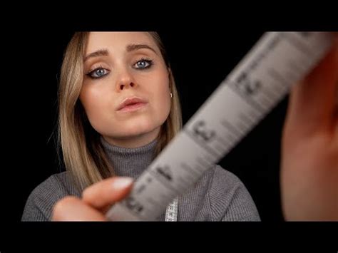 ASMR Measuring YOUR Face UP CLOSE And Personal