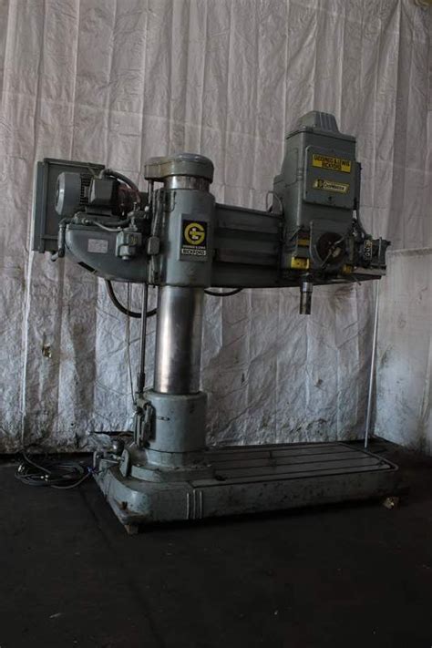 Giddings Lewis Radial Drill X Base Power Clamp