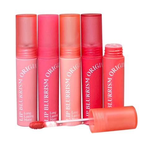 Помада-тинт жидкая матовая Lip Blurrism Original The Face Shop