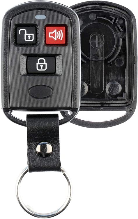 KeylessOption Keyless Entry Remote Key Fob Case Shell Button Pad Cover