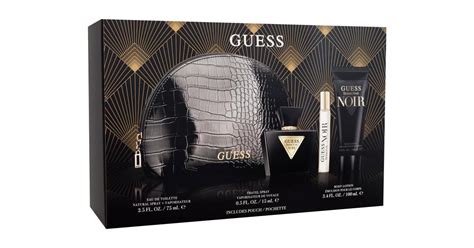 GUESS Seductive Noir Geschenkset Eau de Toilette 75 ml Körpermilch