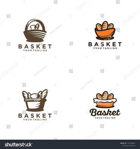 Basket Logo Design Vector Template Stock Vector (Royalty Free ...