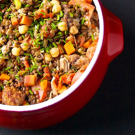 Lentil And Sausage Cassoulet