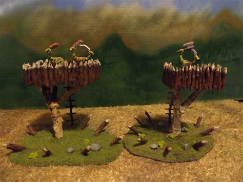 Wargaming Terrain Orc War Camp Set Of 16 Pieces D And D Etsy