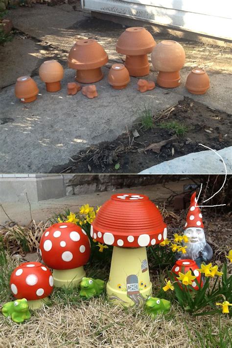 21 Clever Ideas to Adorn Garden and Yard with Terracotta Pots