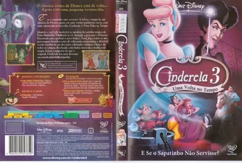 Dvd Cinderela 3 Uma Volta No Tempo Especial Disney Parcelamento Sem