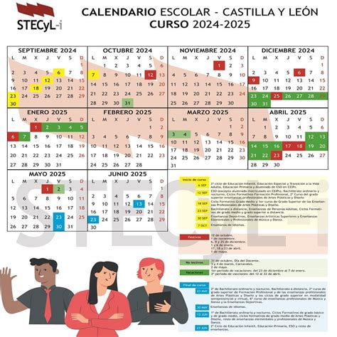 Publicado El Calendario Escolar Del Curso 2024 2025 Stecyl I