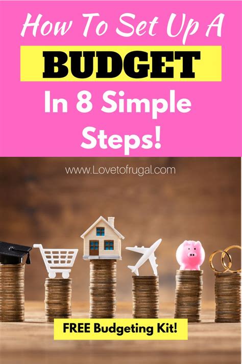 8 Simple Steps For Setting Up A Budget The Easy Way Budgeting