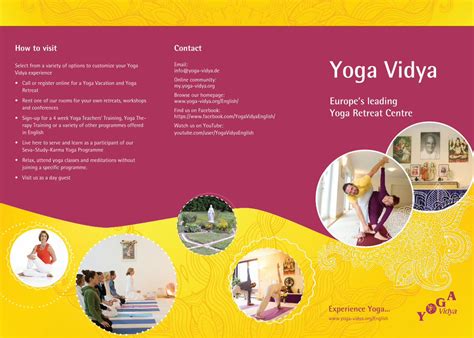 Pdf How To Visit Yoga Vidya We Teach In The Tradition Of Swami