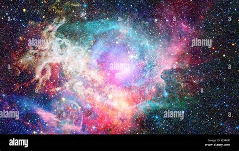 Nebula in space. Big bang. Elements of this image furnished by NASA ...