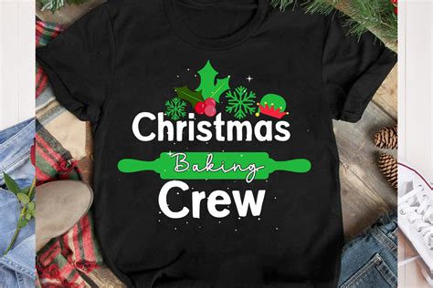 Christmas Baking Crew SVG Cut File Graphic By Ranacreative51 Creative