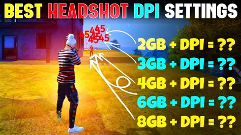 Best Headshot Dpi Settings Free Fire Dpi Settings Best Dpi For Free