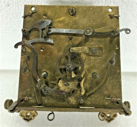 Antique Wall Regulator 2 Weight Movement With Bracket Parts Antique Price Guide Details Page