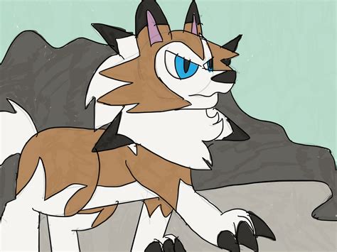 Lycanroc Midday Form By Adeanthepurpledragon On Deviantart