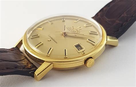 Omega Vintage Constellation Ref K Yellow Gold Bracelet Bj