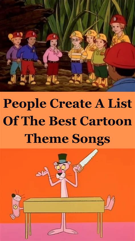 People Create A List Of The Best Cartoon Theme Songs Artofit