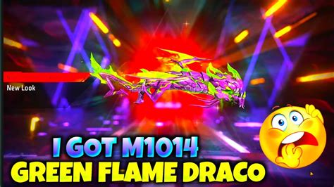 Evo Gun M Green Flame Draco Return Pakistan Server Free Fire