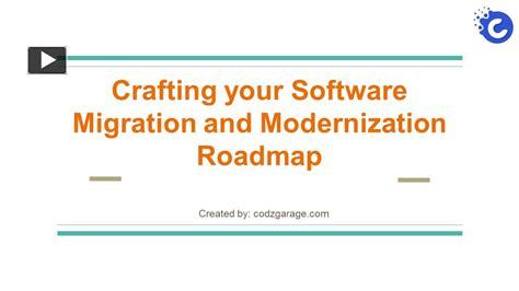 PPT Crafting Your Software Migration And Application Modernization