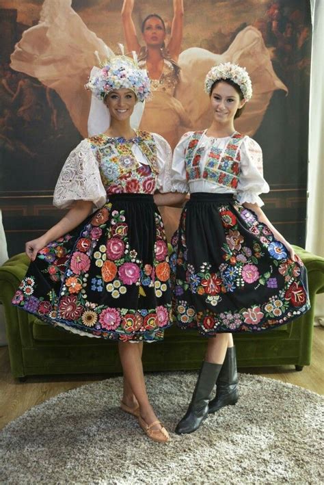 Traditional Clothes From Slovakia And Hungary Traditional Slovak