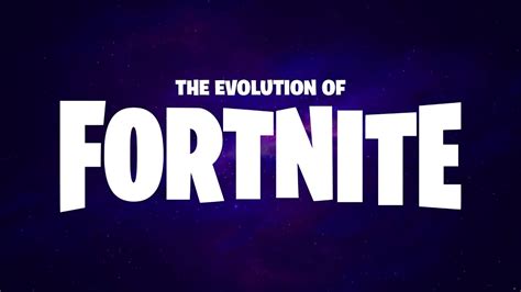 The Evolution Of Fortnite Youtube