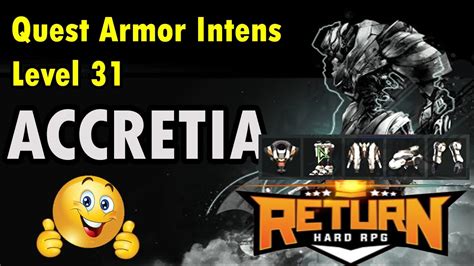 RF ONLINE RETURN HARD RPG QUEST ARMOR INTENS 31 ACCRETIA YouTube