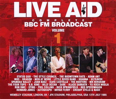 【新品】live Aid Complete Bbc Fm Broadcast Special Volume 1 5cd の落札情報詳細 ヤフオク落札価格検索 オークフリー