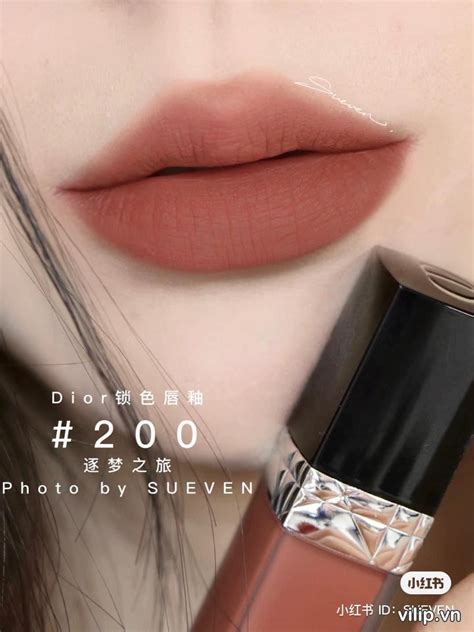 Son Kem Dior Rouge Forever Liquid 200 Forever Nude Touch Màu Hồng Cam