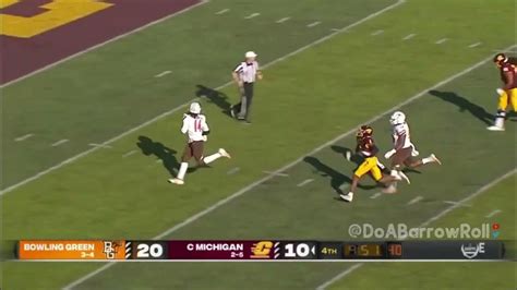 Central Michigan Ol Offense Vs Bowling Green Defense 2022 Youtube