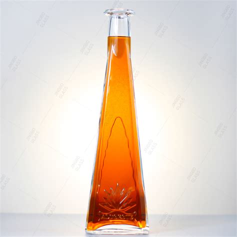 750ml customized different shape glass bottles - Jingbo Glass Bottle